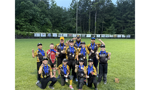 2025 10U Coach Chambers, Perfect 12-0 Season and Tournament Champs